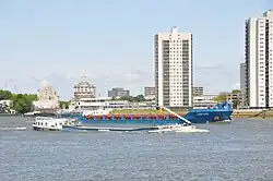 De Esch gezien vanaf Feijenoord