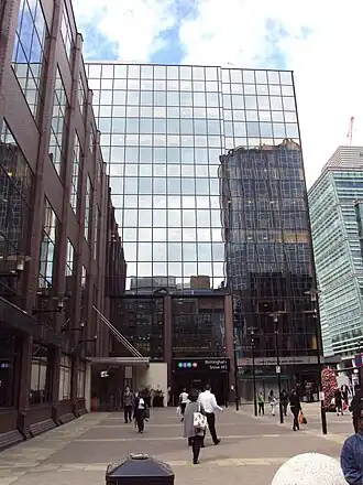 Hoofdingang aan Colmore Row