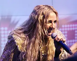 Loona tijdens een optreden in Bern, Zwitserland, in 2009