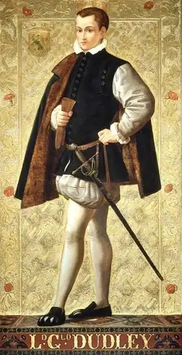 19e-eeuwse afbeelding van Guilford Dudley.