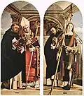 Lorenzo Lotto: Recanati polyptiek (zijluiken)