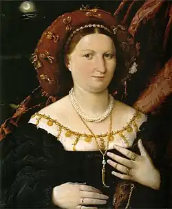 Lucina Brembati 1521-23 Accademia Carrara di Belle Arti