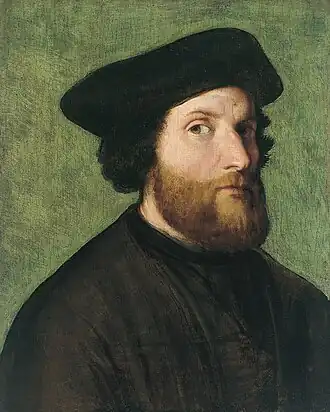 Lorenzo Lotto, zelfportret