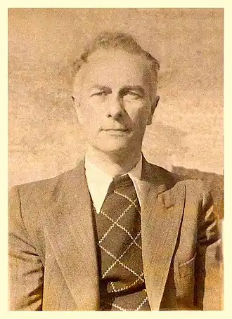 Lou Jansen, foto gevonden in het dossier van het NIOD