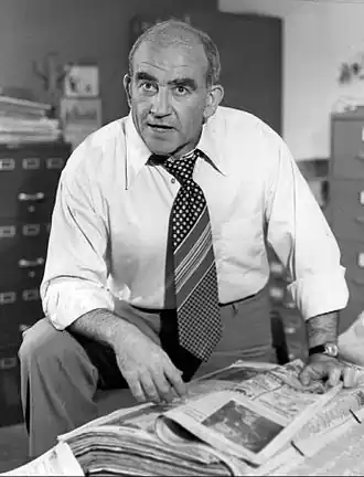 Ed Asner als Lou Grant, 1977