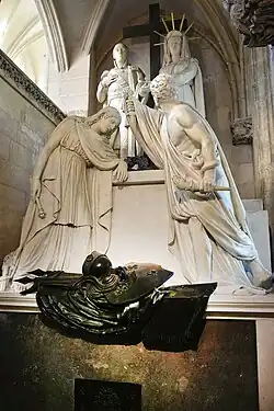 Tombe door Louis Pierre Deseine in het kasteel van Vincennes