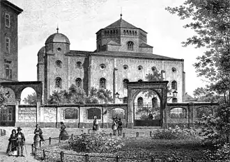 Alte Synagoge in Dresden (1850-70)