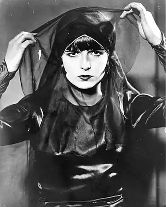 Louise Brooks in een 'publicity still' voor de film