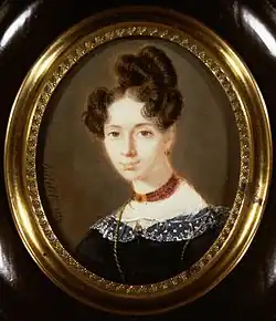 Louise Sophie Blussé in 1829