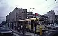 1985: trams rijden met een groene kleurcode van Wiener tot Jette Station.