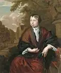 Portret van een vrouw, jaren 1710