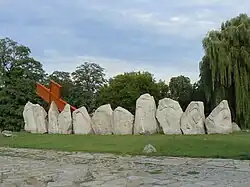 Monument in Lubin