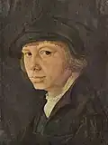 Lucas van Leyden, Portret van een man, mogelijk zelfportret, tussen 1525 en 1530