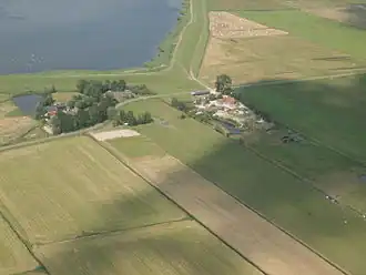 Nekkeveld vanuit de lucht.