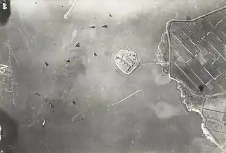 Luchtfoto uit de jaren twintig