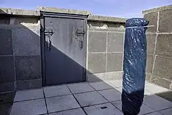 De uitkijkpost na de restauratie