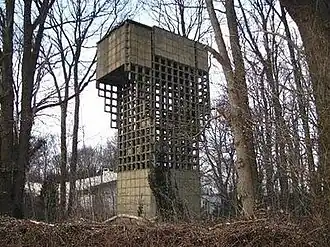 Luchtwachttoren 8J2 te Maashees