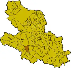 Locatie van Luco dei Marsi in L'Aquila (AQ)