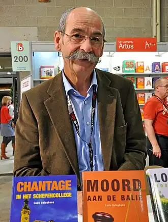 Ludo Geluykens, boekenbeurs Antwerpen 2015
