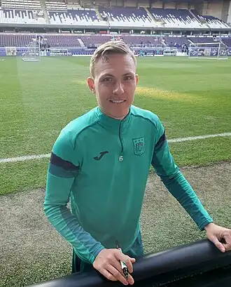 Ludwig Augustinsson bij RSC Anderlecht in 2025