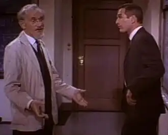 Ludwig Donath en Paul Newman in Torn Curtain