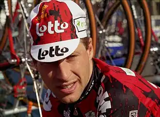 Ludwig Willems tijdens Parijs-Nice 1997