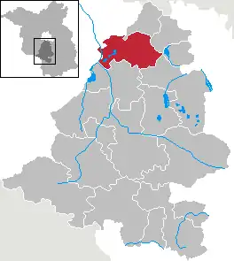 Kaart van Ludwigsfelde