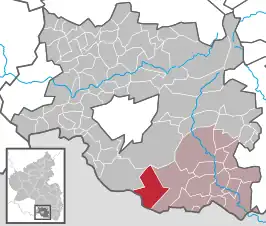 Kaart van Ludwigswinkel