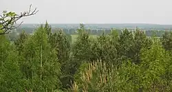 Zicht vanaf de Galgenberg