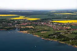 Luchtfoto van Plau am See