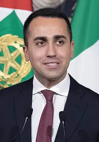 Di Maio in 2018