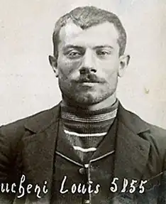 Luigi Lucheni in 1898