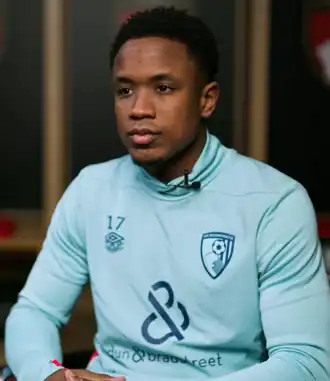 Sinisterra in 2024 als speler van Bournemouth