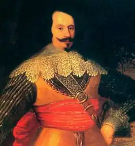 Portret van Luis de Benavides Carillo, Anoniem. Palacio del Senado, Madrid