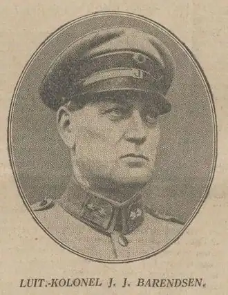 Luitenant-kolonel J.J. Barendsen