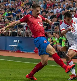 Masopust met de nationale ploeg in 2019