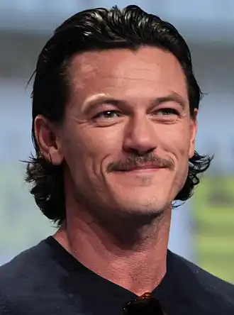 Luke Evans in 2014