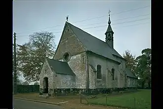 Kapel met kluis in 1970