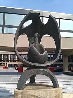 Zonder titel (Alma mater) 1983, Campus Woudestein, Rotterdam[5]