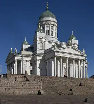 De domkerk van Helsinki