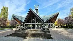 Kapel op de begraafplaats van Merl