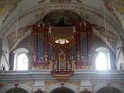 Orgel in Jesuitenkirche te Luzern, 1982