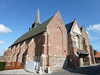 De Sint-Vaastkerk in Linde