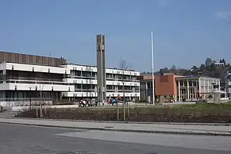 het gemeentehuis