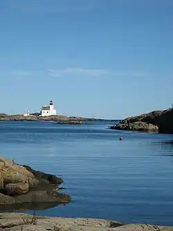 Lyngør-vuurtoren, nationaal park Raet
