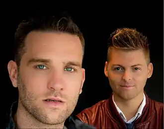 Mike (links) en Colin (Rechts)