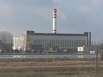 De energiecentrale aan de Zagyva