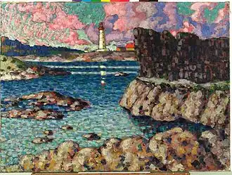 ‘Landschap van Vilsandi’, schilderij van Konrad Mägi