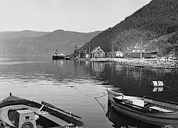 Station in Tinn, 1925