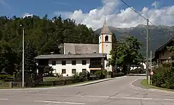 Möllbrücke, kerk: Pfarrkirche Sankt Leonhard